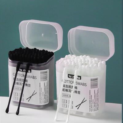 Dual-head Ear Pick Swabs, Disposable Ear Cleaning Sticks, Ch