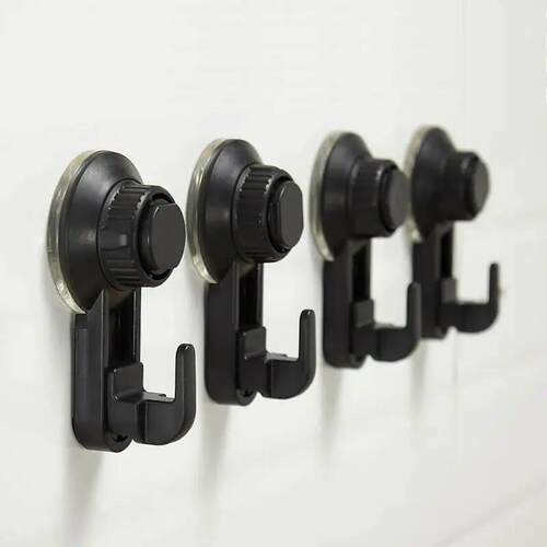 2pcs Free Punch Hook Suction Strong Suction Cup Hook Cup Cl