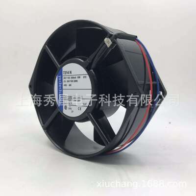 现货原装ebmpapst风机7214N/17 24V 12W 0.5A 150*55椭圆轴流风扇