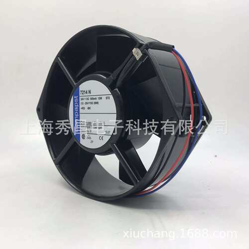现货原装ebmpapst风机7214N/17 24V 12W 0.5A 150*55椭圆轴流风扇