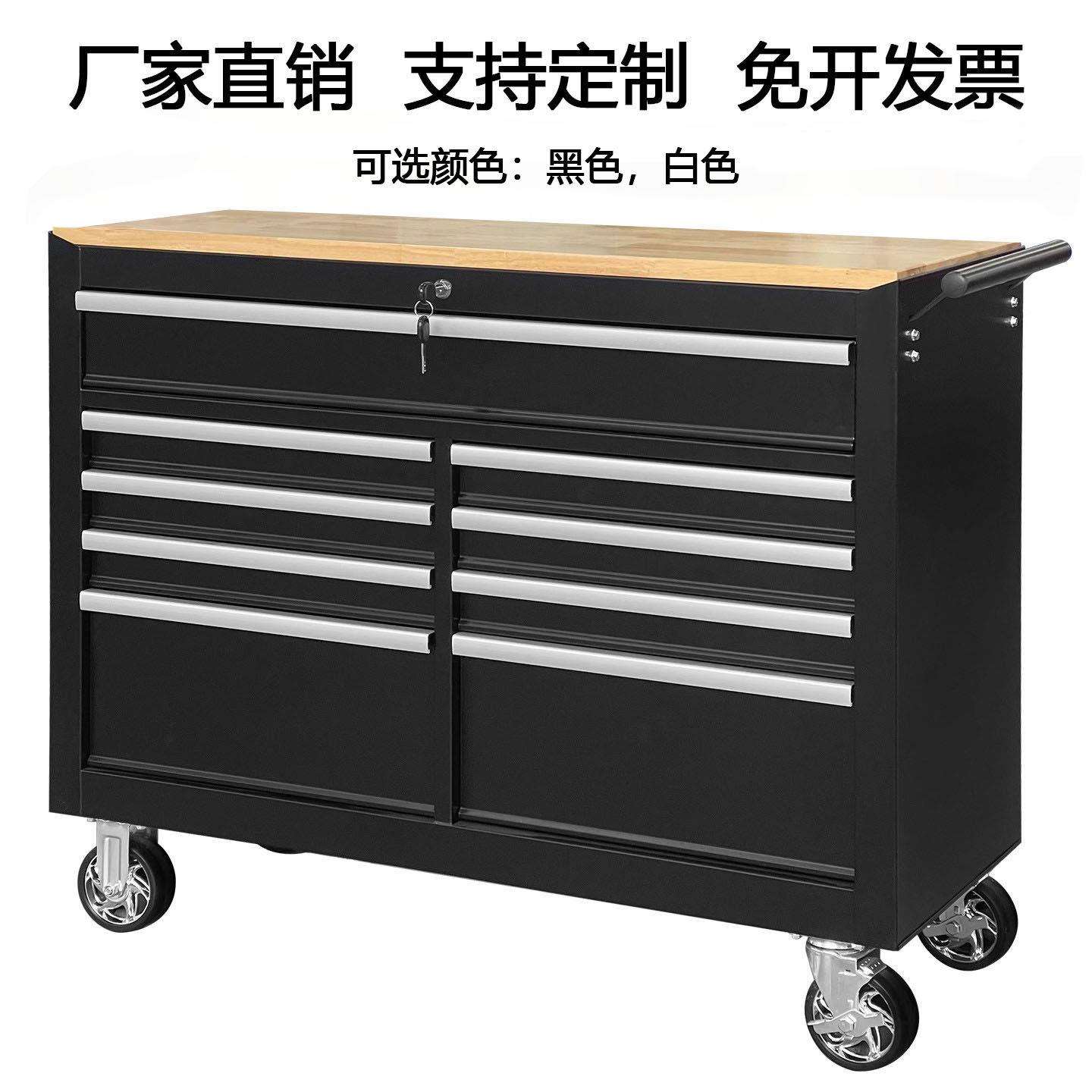 理发店带轮工具车重型多功能工具车汽修移动维修车可移动式手推车