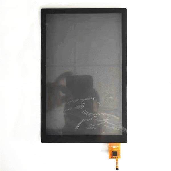 8寸电容触摸显示屏，支持800*1280分辨率，贴合一体多点电容触摸