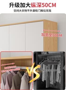衣柜室家用现代约小户型出租用房卧实木质组装BOC儿童衣简橱简易