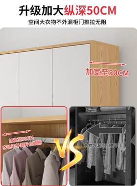 衣柜室家用现代约小户型出租用房卧实木质组装BOC儿童衣简橱简易