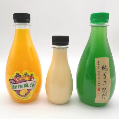包邮400透明塑料瓶果汁瓶奶茶瓶 硣素瓶 酸奶瓶400毫升矿泉水瓶