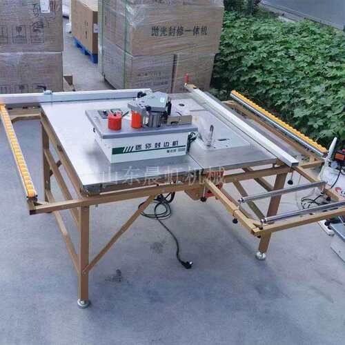 电动无尘子母锯多功能斜切子母推台锯折叠木工子母锯