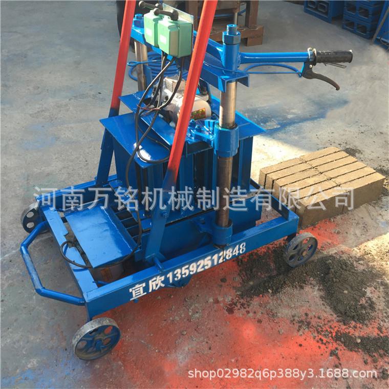 万铭12块380V小型水泥标砖机建筑车间实心免烧砖机家用型砖机设备