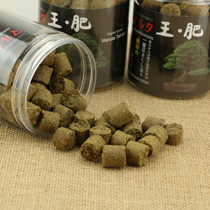 玉肥进口盆景盆栽整桶装 黑松真柏花肥天然有机盆栽颗粒缓释肥料