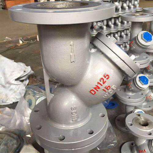 法兰Y型过滤器GL41H-16C DN150Y型过滤器管道法兰铸钢过滤器