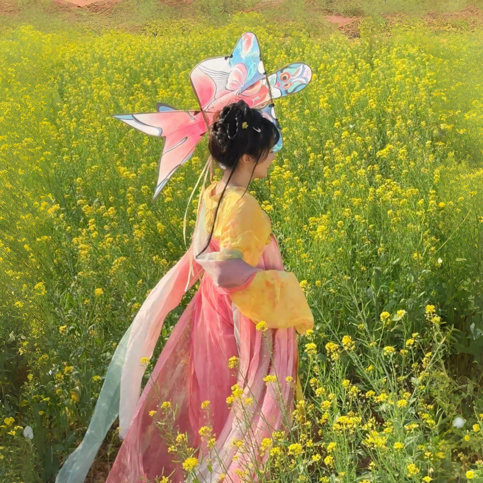 【春游拍照道具】沙燕风筝纸鸢山东潍坊风筝氛围感出片神器