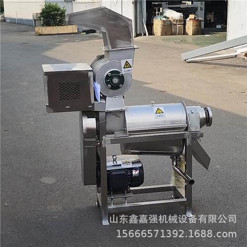 大型生姜破碎打汁机渣汁分离菠萝榨汁机杨梅水蜜桃去核打浆机
