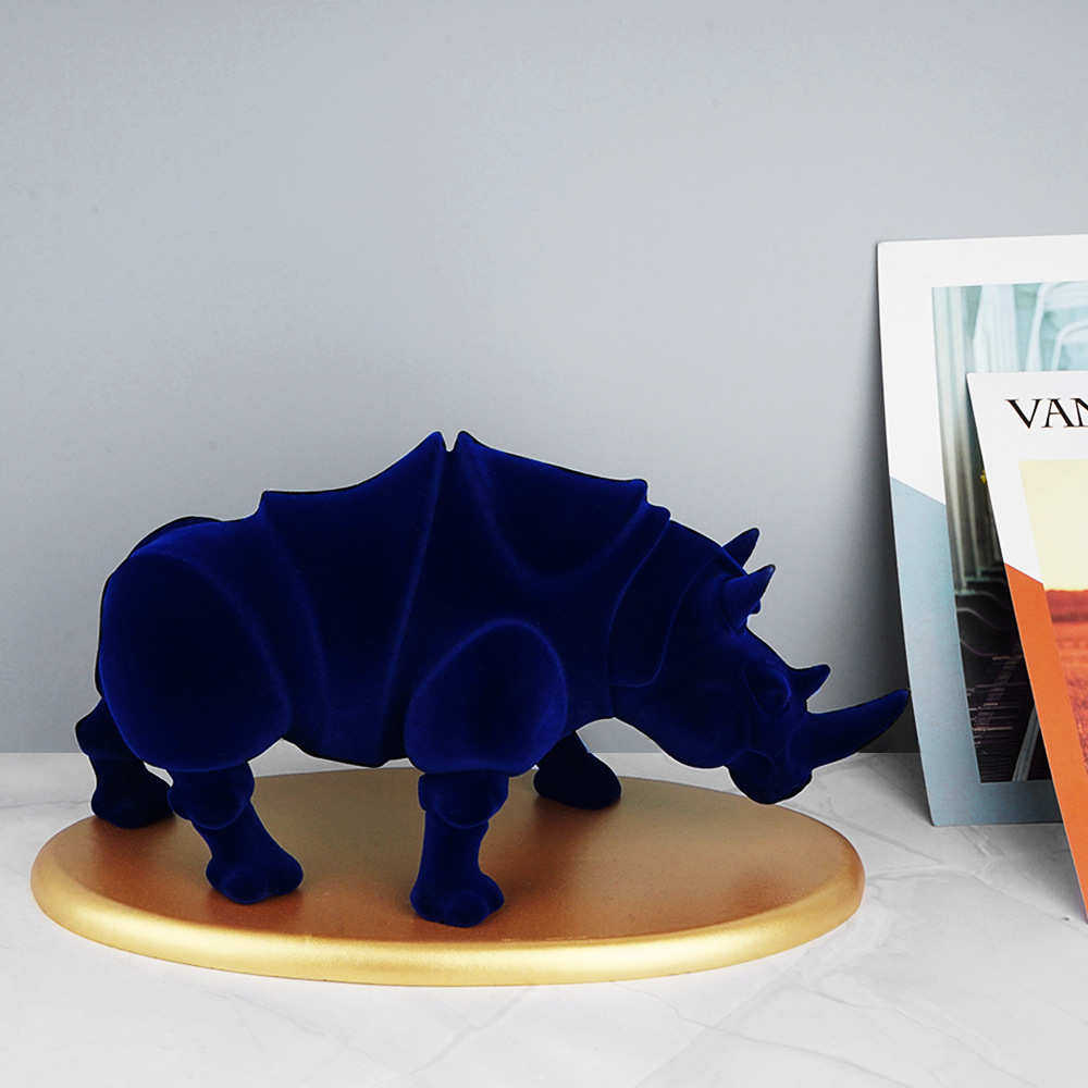 北欧装饰摆件 客厅家居电视酒柜艺术品现代简约 创意艺术犀牛摆件,特色手工艺,其他特色工艺品,淘宝优惠券,粉丝福利购,淘宝优惠卷