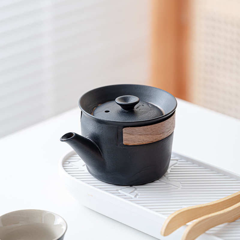 木古山水旅行套装茶具一壶四杯车载轻奢便携户外泡茶伴手礼