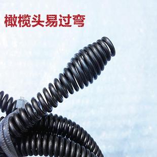 优选家用输通管道软簧电钻疏通机管道加密簧下水道疏通器软管钢丝