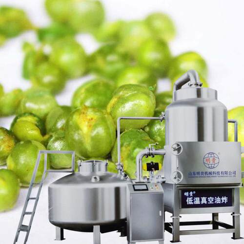 翡翠蚕豆真空油炸机青豆vf低温脱水设备蚕豆真空低温油炸锅
