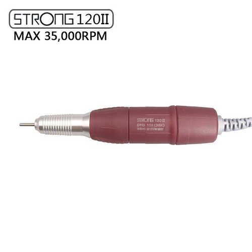 美甲打磨机齿科转厂家 strong120ii手柄35000玉石世新直供