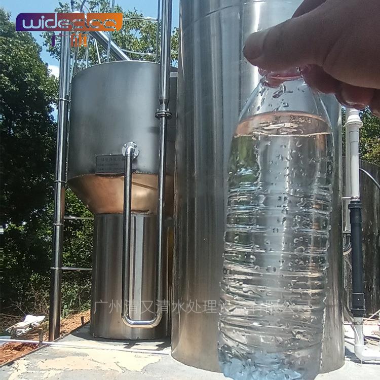 供应湛江新农村一体化净化设备 除浊过滤净化去铁锰 出水清澈