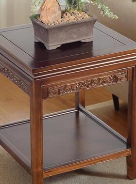 985实小四方桌沙侧边几角几小茶中几式茶台柜鱼缸木架发盆景石头