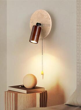 2025新款卧BD-3650室壁床灯中古转风书房墙壁带开关可旋主房间头