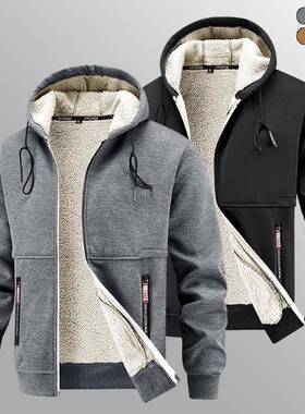 P 50765 Men's Hooded Fleece Jacket 士连帽夹克