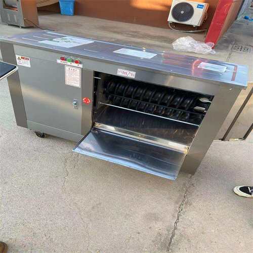 商用老面方馒头机 不锈钢圆馒头 对辊不沾面食堂馒头房用馒头机
