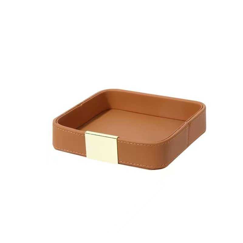 海阁钥匙收纳盒门口玄关放杂物收纳盘桌面摆件托盘皮质皮革托盘,居家布艺,收纳盒,淘宝优惠券,粉丝福利购,淘宝优惠卷