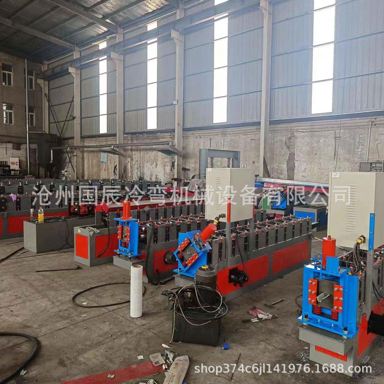 栅栏冷弯成型机彩钢栅栏机栅栏龙骨机全套冷弯成型设备