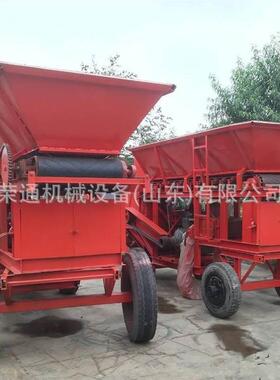 干湿两用破碎打土机大型速农作物秸秆大棚物料磨粉碎土粉土机