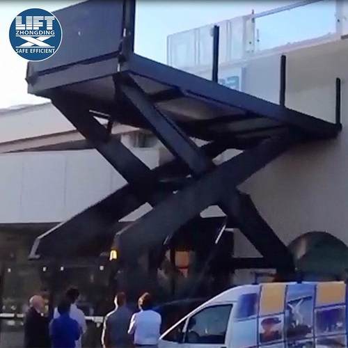 汽车升降剪叉式提升机叉剪式液压升降机车库二层3吨汽车升降平台