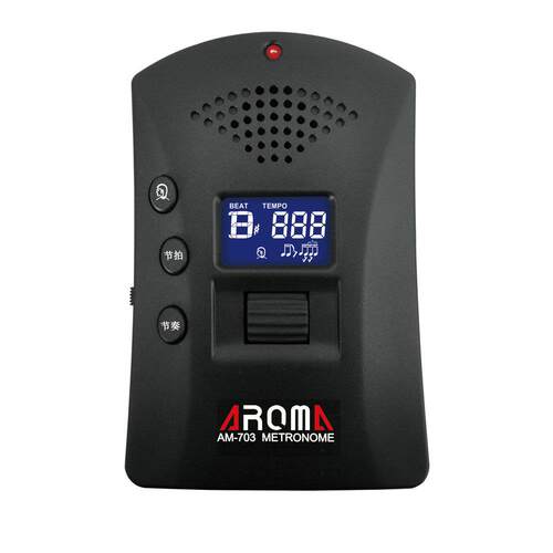 阿诺玛AM-703节拍器人声电子架子鼓钢琴打拍器吉他乐器通用节拍器