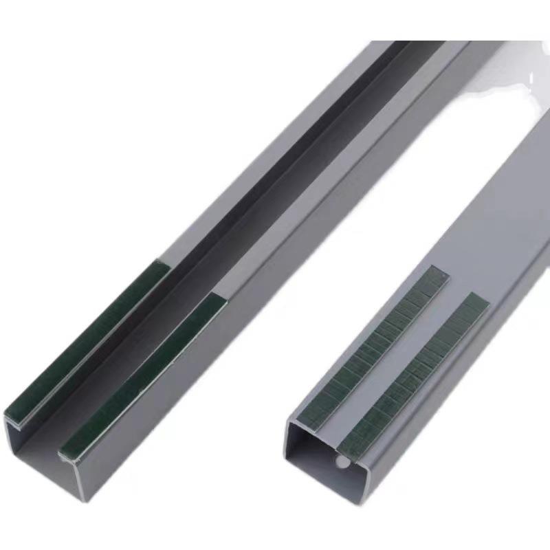 适用于电梯厅门重锤导向管U形方形导向装置开口型层门导向管配件