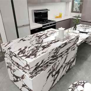 20mm岩板出口 白色哑光厨房台面sinterstone