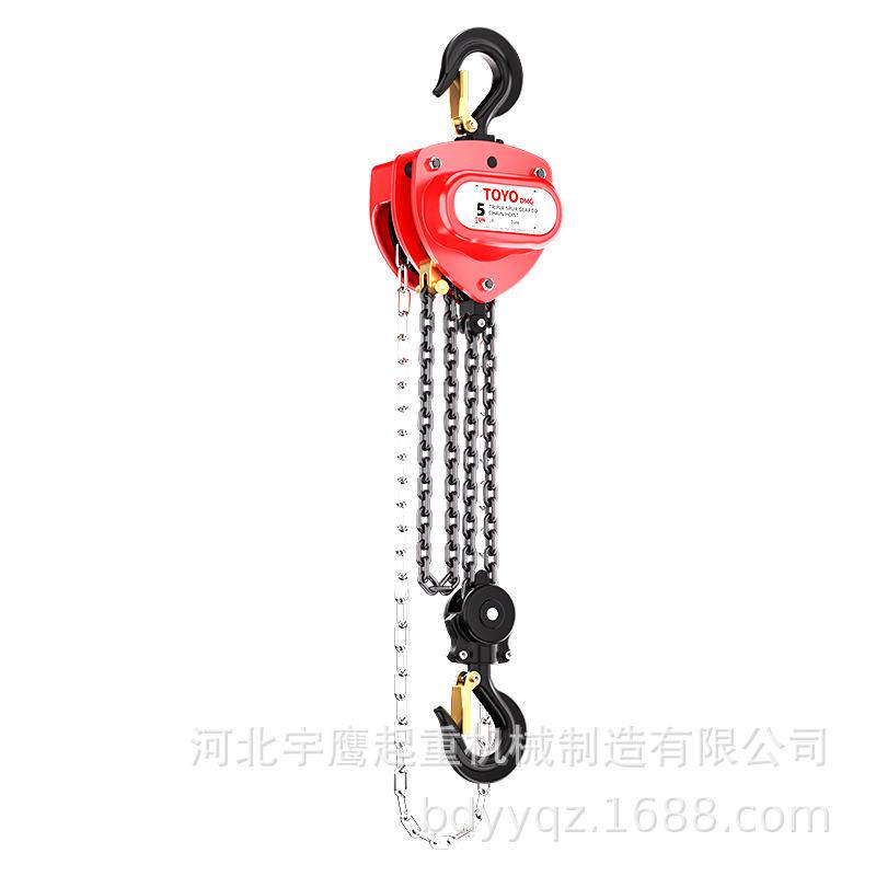 进口东洋TOYOdmg手拉葫芦轴承倒链手动1/2/3/5吨三角起重吊葫芦