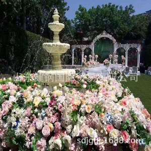 防摔喷泉 婚礼喷泉 树脂喷泉 wedding spring树脂工艺喷泉