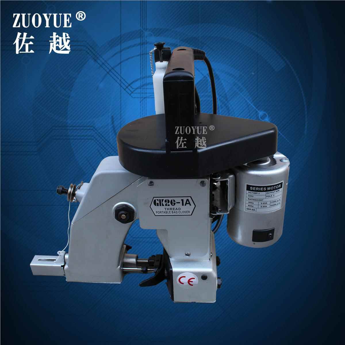 GK62-1A经热耐TZT处理用型自动加动油手提封包机 自加油手提缝包