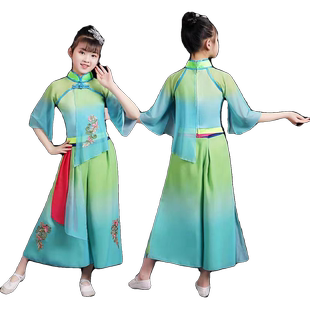 胶州秧歌服演出服女2024新款心尖尖舞蹈服装剧目艺考古典斗笠舞