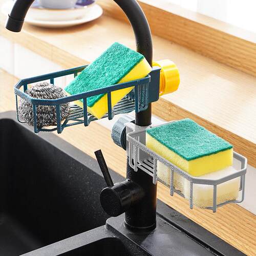 Kitchen Accessories Sink Drain Rack Storage Faucet Holder