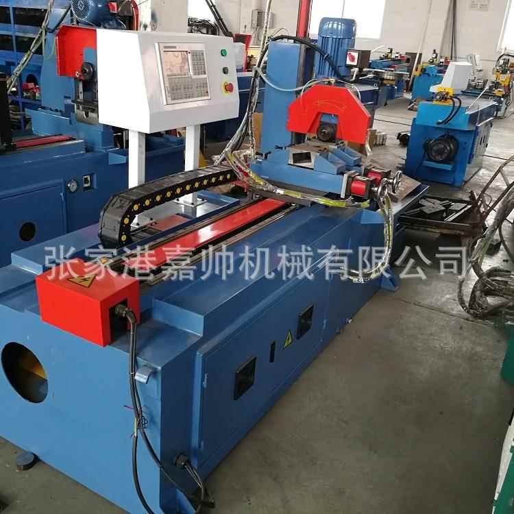 厂家直销355液压全自动切管机伺服自动送料切割钢管全自动切管机