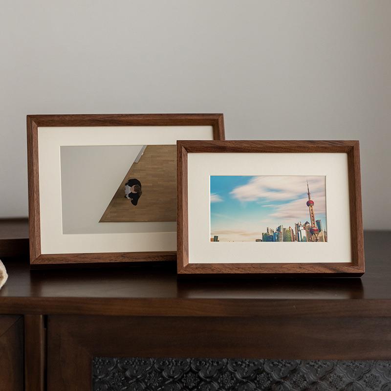 实木榫相摆卯台67810aGFA4洗照片框做成画框定制装裱寸挂墙纪念