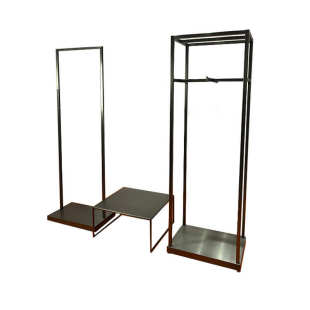 陈列架中岛架落地式 店服装 挂衣架 店展示架定制男女装 外贸服装