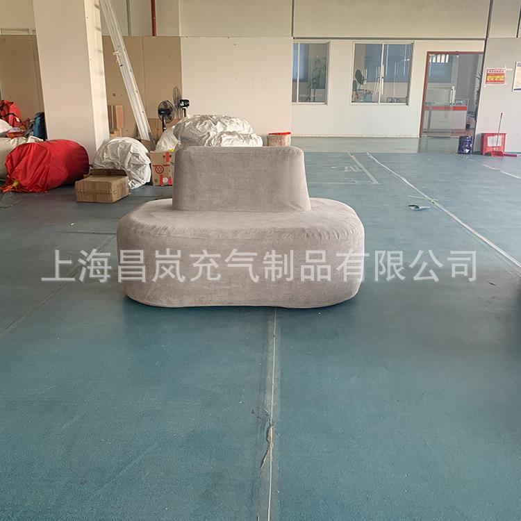 定捷式可移动充气发躺椅便懒人充气沙发充气沙发户外休制沙闲沙发