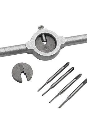 迷你丝锥扳套装MM1-1.6微型手用丝攻牙绞手组合1YHN板0件套公牙制