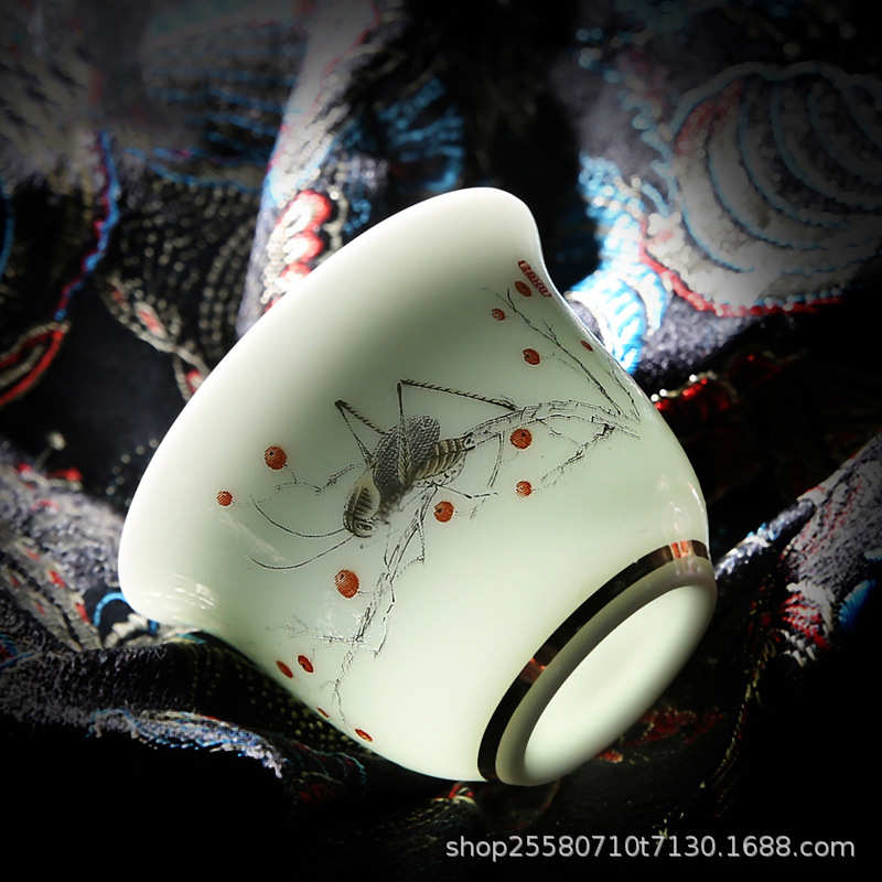 青瓷功夫茶具 薄胎 商务礼品大套装家用实用大气活动公司开业年会