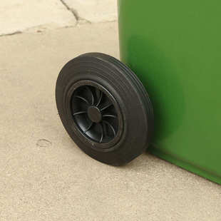 240L塑料环卫垃圾桶 加厚大号翻盖公园小区开发商分类商用垃圾桶