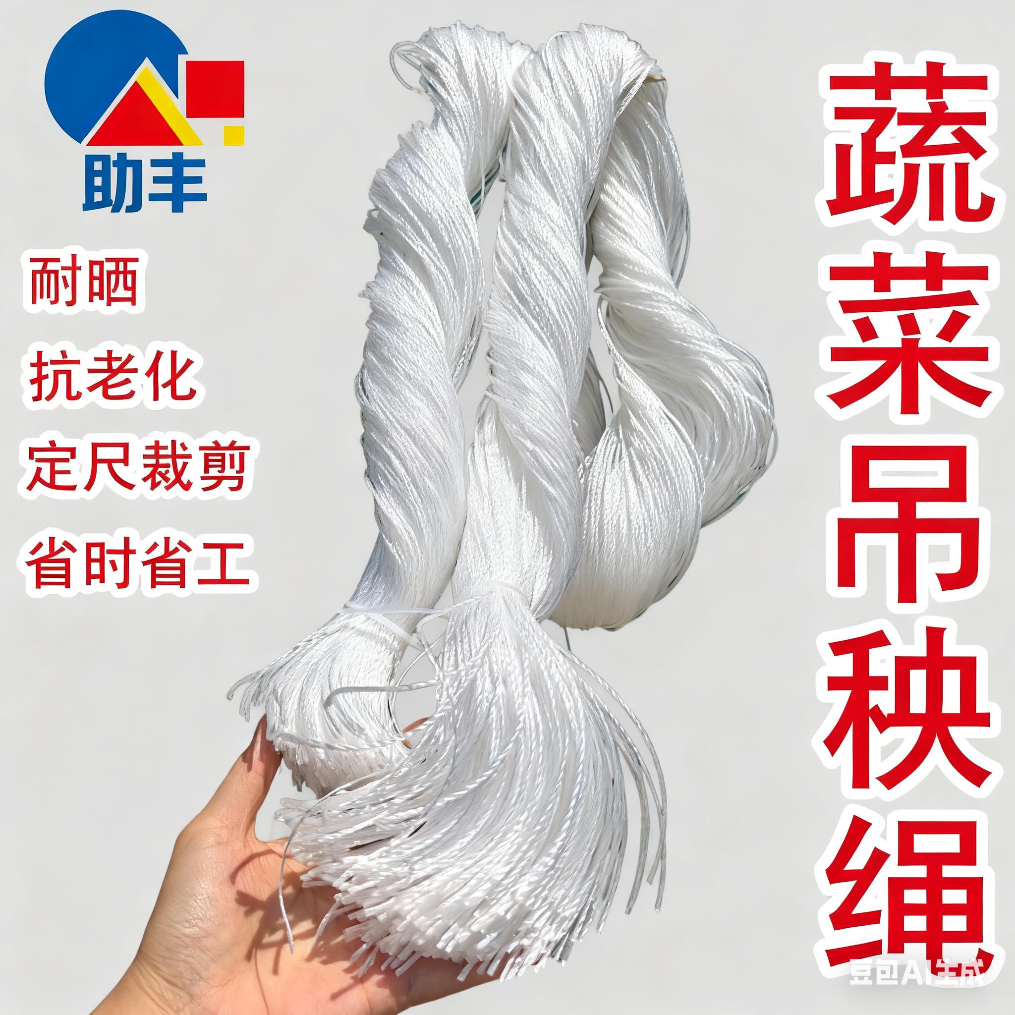 大棚蔬菜吊绳吊蔓绳吊秧绳压膜绳尼龙绳黄瓜番茄吊绳西红柿吊绳子