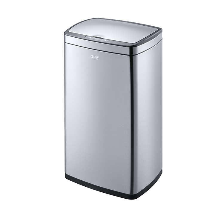 南方15-25L方形感应垃圾桶开放厨房办公室智能创意自动感应脚踏桶