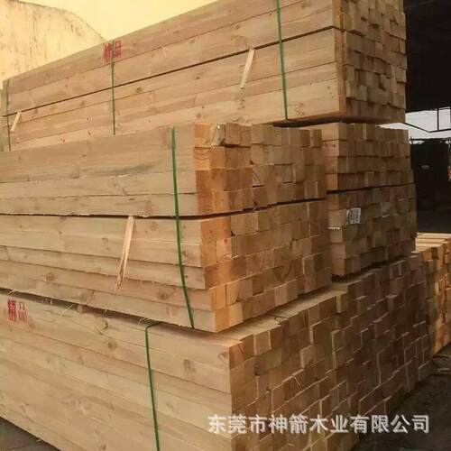 建筑工地木方承重性强不易断裂规格齐全适配各类厂房学校工程