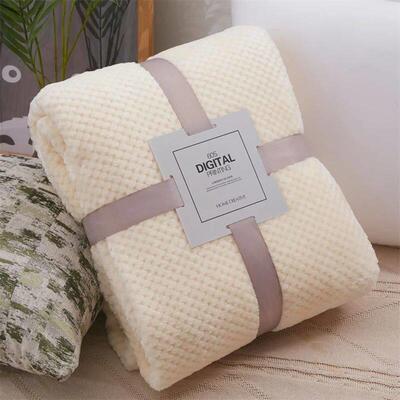 Baby Blanket Soft Fleece Infant Thick Quilt Bedding Swaddle