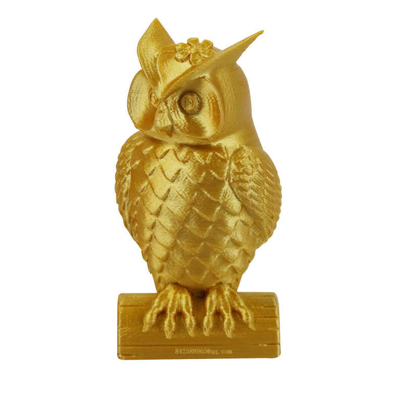 3D打印机耗材PLA丝绸silk金银红铜青铜仿金属色FDM材料1.75mm 1KG