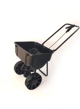 撒推盐推车融雪剂施机草坪播种撒机牵OJY引肥播种机手撒播器工布